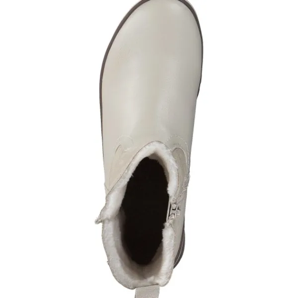 Damen Jana Shoes Stiefel<8-26482-43/411 M2648243, Stiefeletten, Damen, ivory