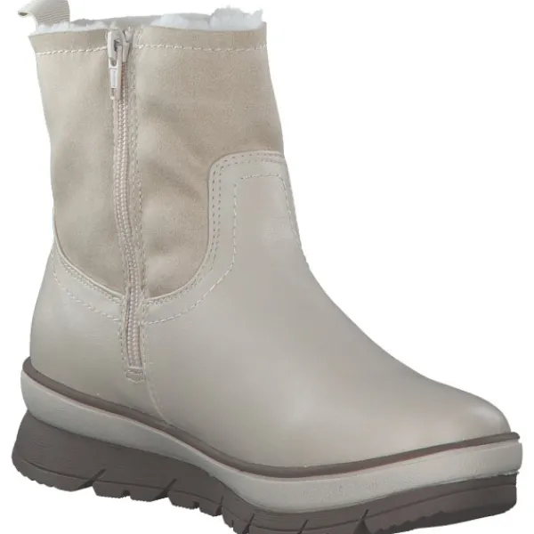 Damen Jana Shoes Stiefel<8-26482-43/411 M2648243, Stiefeletten, Damen, ivory