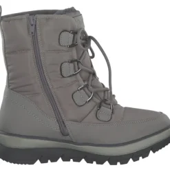 Damen Jana Shoes Stiefel<8-26262-43/204 M2626243, Winterstiefel, Damen, Grau