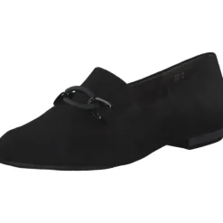Damen Jana Shoes Slipper<24263, Mokassins, Damen, Schwarz