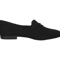 Damen Jana Shoes Slipper<24263, Mokassins, Damen, Schwarz