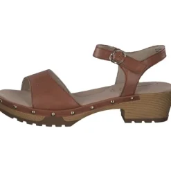 Damen Jana Shoes Sandaletten<88205, Plateau-Sandaletten, Damen, cognac