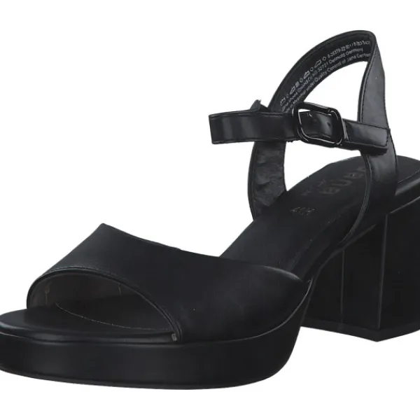 Damen Jana Shoes Sandaletten<28379, Plateau-Sandaletten, Damen, Schwarz