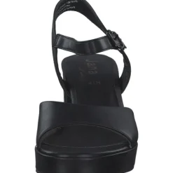 Damen Jana Shoes Sandaletten<28379, Plateau-Sandaletten, Damen, Schwarz