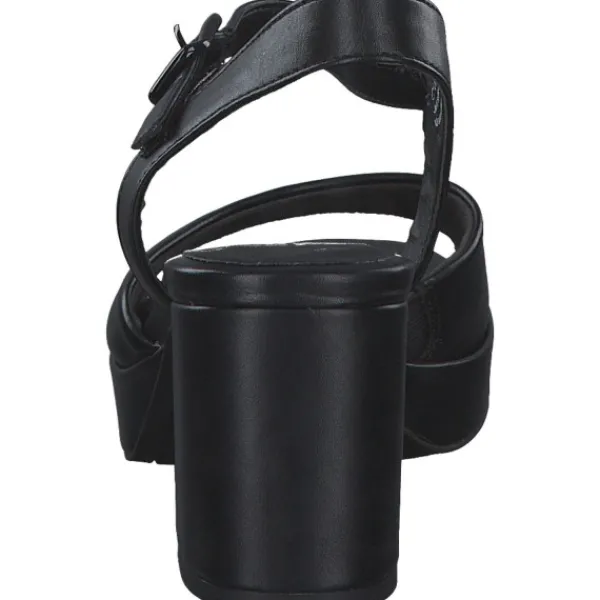 Damen Jana Shoes Sandaletten<28379, Plateau-Sandaletten, Damen, Schwarz