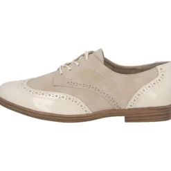 Damen Jana Shoes Klassische- & Business Schuhe<23260, Schnürschuhe, Damen, Beige