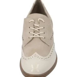Damen Jana Shoes Klassische- & Business Schuhe<23260, Schnürschuhe, Damen, Beige
