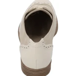 Damen Jana Shoes Klassische- & Business Schuhe<23260, Schnürschuhe, Damen, Beige