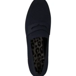 Damen La Strada Slipper<2201141, Mokassins, Damen, blie knitted