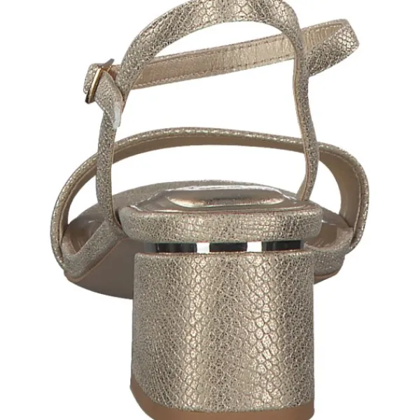 Damen La Strada Sandaletten<2300552, Plateau-Sandaletten, Damen, gold metallic