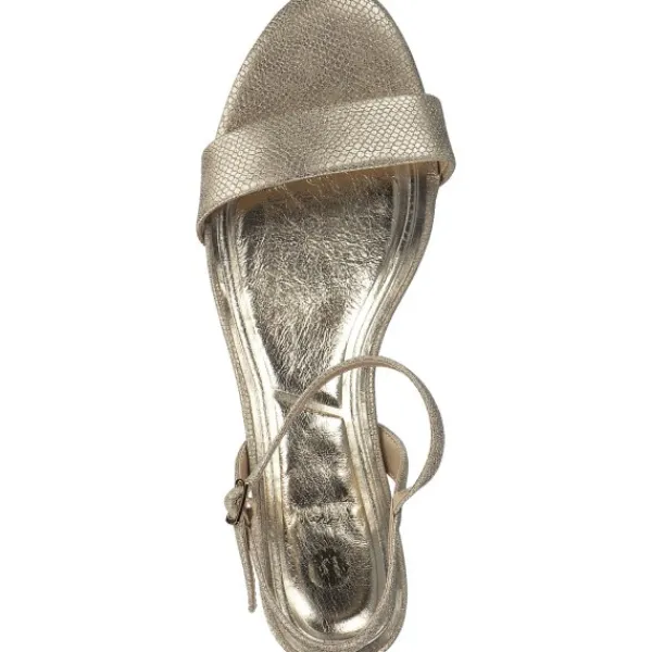 Damen La Strada Sandaletten<2300552, Plateau-Sandaletten, Damen, gold metallic