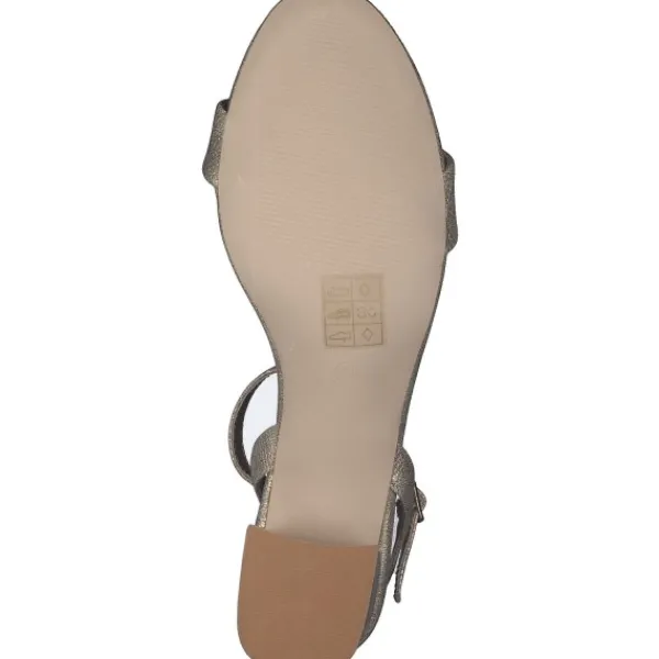 Damen La Strada Sandaletten<2300552, Plateau-Sandaletten, Damen, gold metallic