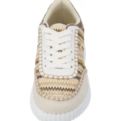 Damen La Strada Klassische- & Business Schuhe<2200586, Schnürschuhe, Damen, Beige