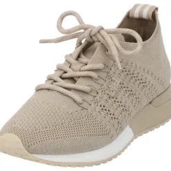 Damen La Strada Klassische- & Business Schuhe<1892649, Schnürschuhe, Damen, beige silver