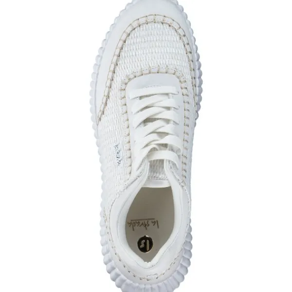 Damen La Strada Klassische- & Business Schuhe<2200586, Schnürschuhe, Damen, weiß/beige