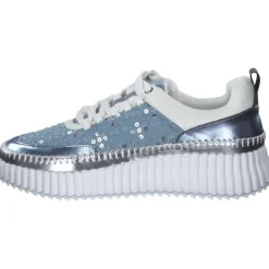 Damen La Strada Klassische- & Business Schuhe<2300962, Schnürschuhe, Damen, lt blue metallic