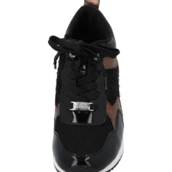 Damen La Strada Klassische- & Business Schuhe<2303455-1045 SNEAKER, Schnürschuhe, Damen, BLACK/BRONZE/MESH