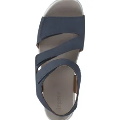 Damen Legero Sandaletten<00781, Keilsandaletten, Damen, INDACOX (BLAU)