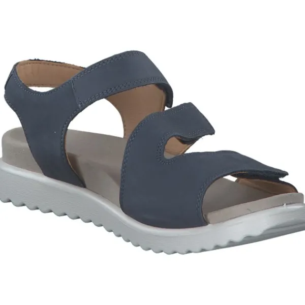 Damen Legero Sandaletten<00781, Keilsandaletten, Damen, INDACOX (BLAU)