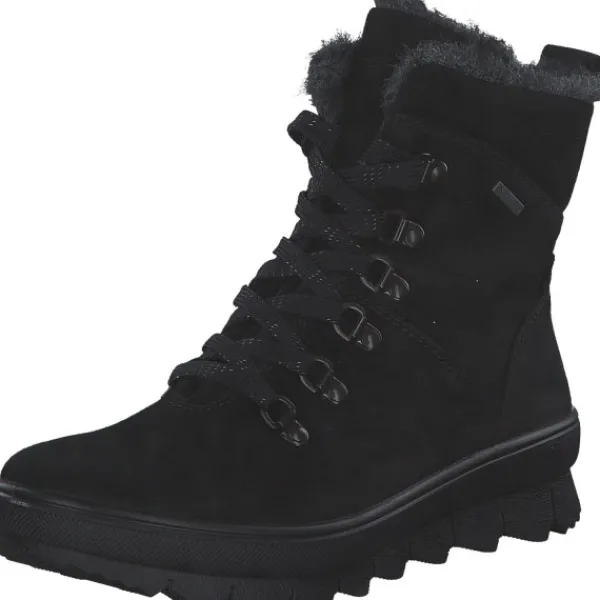 Damen Legero Stiefel<2-000530-0000 NOVARA, Schnürstiefel, Damen, schwarz (schwarz)
