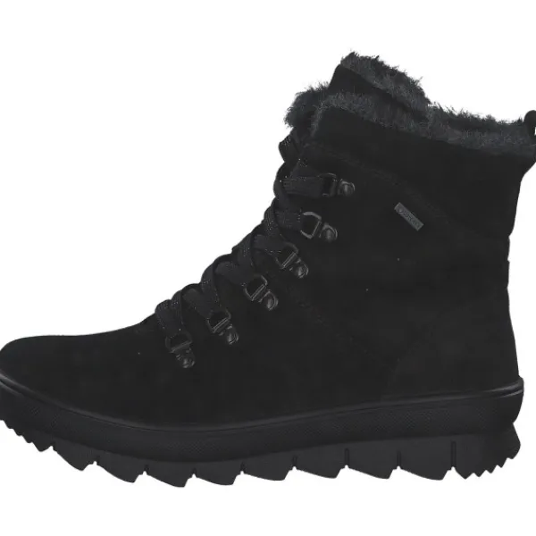 Damen Legero Stiefel<2-000530-0000 NOVARA, Schnürstiefel, Damen, schwarz (schwarz)