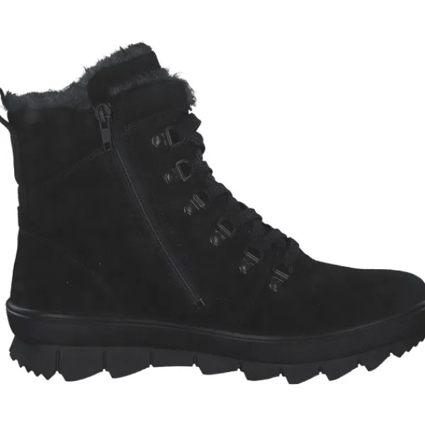 Damen Legero Stiefel<2-000530-0000 NOVARA, Schnürstiefel, Damen, schwarz (schwarz)
