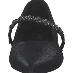 Damen Menbur Ballerinas<25790-01, Ballerinas, Damen, black