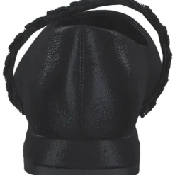 Damen Menbur Ballerinas<25790-01, Ballerinas, Damen, black