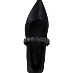 Damen Menbur Ballerinas<25790-01, Ballerinas, Damen, black