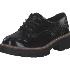 Damen Mustang Klassische- & Business Schuhe<1437301-902, Schnürschuhe, Damen, Schwarz (Black)