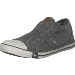 Damen Mustang Slipper<1099409, Slipper, Damen, grün/grau