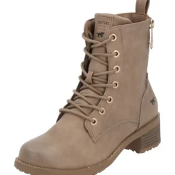 Damen Mustang Stiefel<1402502, Stiefeletten, Damen, Beige (Erde)