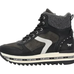 Damen Mustang Stiefel<1364505, Stiefeletten, Damen, Schwarz