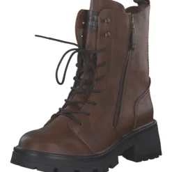 Damen Mustang Stiefel<1469502-307, Stiefeletten, Damen, Braun (Cognac)