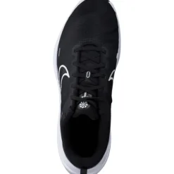 Damen Nike Sneakers<Downshifter 12 DD9294, Sneakers Low, Damen, black/white-smoke grey-platinu