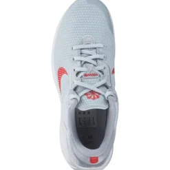 Damen Nike Sneakers<Flex Experience Run 11 DD9283, Sneakers Low, Damen, pure plat/lt crimson/wolf grey