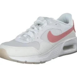 Damen Nike Klassische- & Business Schuhe<FQ8722-102 Air Max SC Trend, Schnürschuhe, Damen, shite/red stardust-sail-phanto