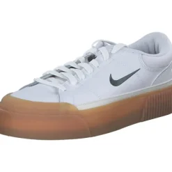 Damen Nike Klassische- & Business Schuhe<FV5526-100 Court Legacy Lift, Schnürschuhe, Damen, white/vint green-gum yellow-sa