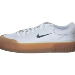 Damen Nike Klassische- & Business Schuhe<FV5526-100 Court Legacy Lift, Schnürschuhe, Damen, white/vint green-gum yellow-sa