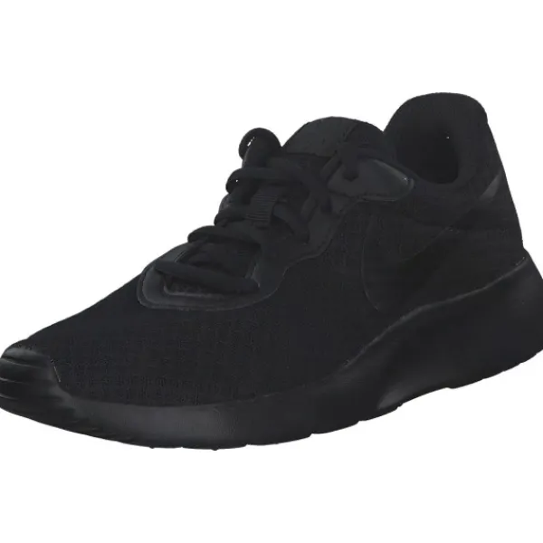 Damen Nike Sneakers<Tanjun DJ6257, Sneakers Low, Damen, black/black-barely volt