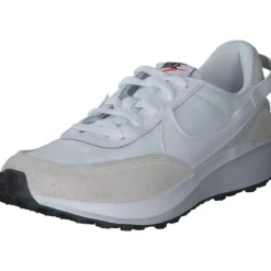Damen Nike Sneakers<Waffle Debut DH9523, Sneakers Low, Damen, white/black/orange