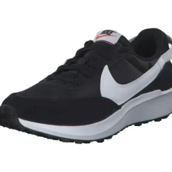 Damen Nike Sneakers<Waffle Debut DH9523, Sneakers Low, Damen, BLACK/WHITE-ORANGE-CLEAR