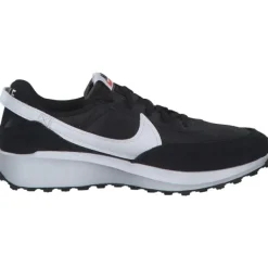 Damen Nike Sneakers<Waffle Debut DH9523, Sneakers Low, Damen, BLACK/WHITE-ORANGE-CLEAR