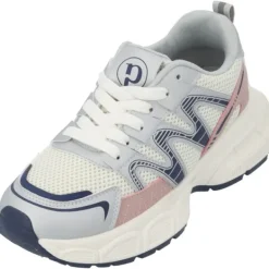 Damen Palado Sneakers<Borgan, Sneakers Low, Damen, Silber/Pink