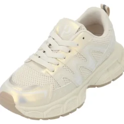 Damen Palado Sneakers<Borgan, Sneakers Low, Damen, Gold/Weiß