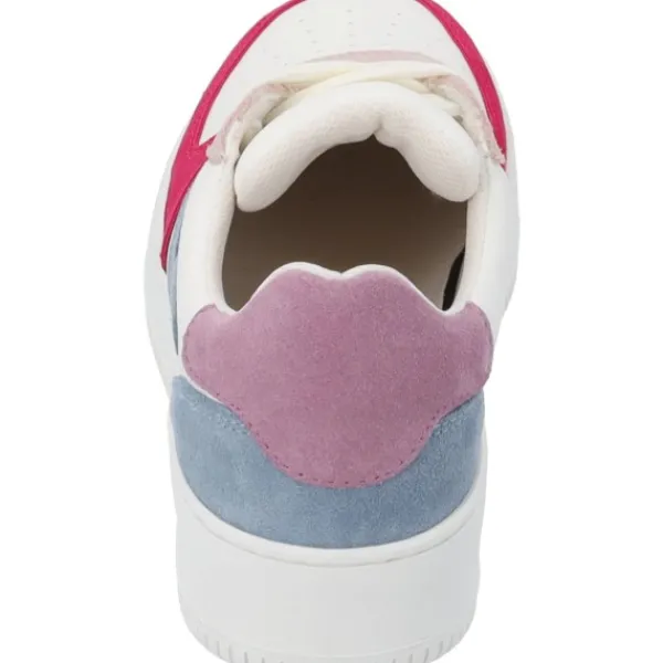 Damen Palado Sneakers<Domian, Sneakers Low, Damen, Weiß/Fuchsia