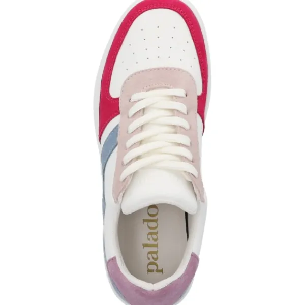 Damen Palado Sneakers<Domian, Sneakers Low, Damen, Weiß/Fuchsia