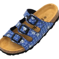 Kinder Palado Pantoletten & Badeschuhe<Kids Capri B Print, Pantoletten, Kinder, Blau Soccer