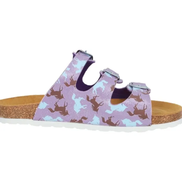 Kinder Palado Pantoletten & Badeschuhe<Kids Capri G Print, Pantoletten, Kinder, Lila Unicorn