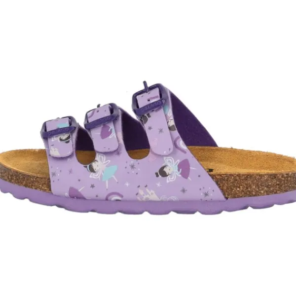 Kinder Palado Pantoletten & Badeschuhe<Kids Capri G Print, Pantoletten, Kinder, Lila Fairy